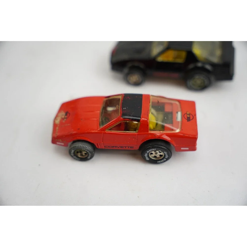 Vintage Diecast Toy Car Lot 5pc Corvette Camaro Knight 2000 Trans Am Fair